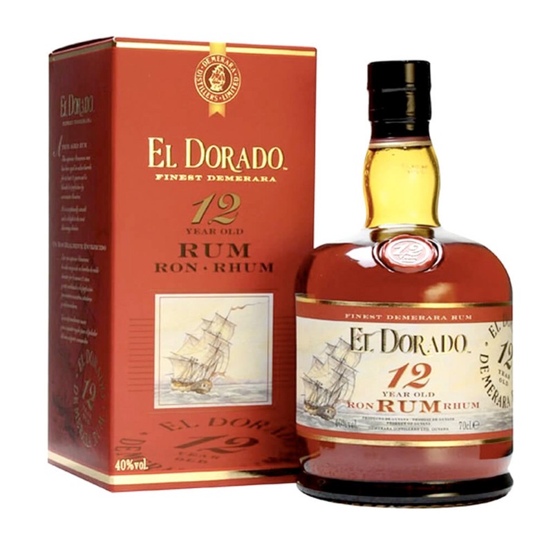 Rum Demerara El Dorado 12 Anni [0.70 lt, Astucciato]