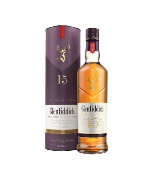 Whisky Glenfiddich 15 years Solera Single Malt Scotch - Glenfiddich [0.70 Lt, Astucciato]