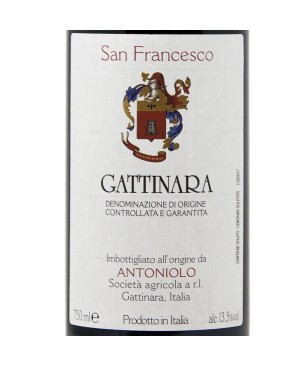 Gattinara DOCG San Francesco 2017 - Antoniolo