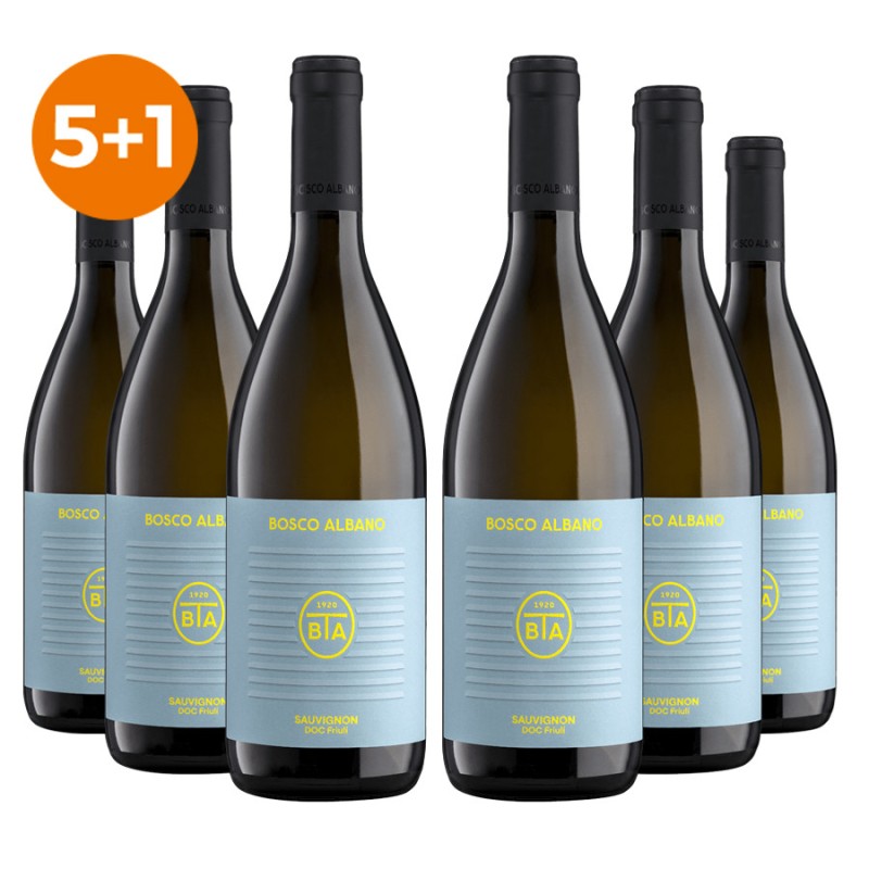 Sauvignon Friuli DOC 2020 - Bosco Albano [5+1 gratis]