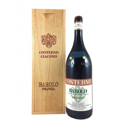 Barolo DOCG Francia 2018 - Giacomo Conterno [Doppia Magnum, Cassetta di Legno]