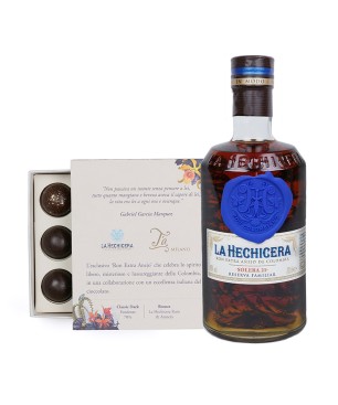 Rum La Hechicera Reserva Familiar + Praline T'a Milano - La Hechicera [0.70 lt, Astucciato]