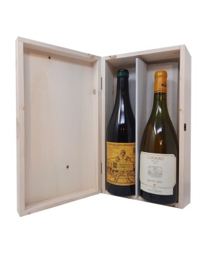 Cervaro della Sala + Trebbiano Valentini [2x bot. Cassetta di Legno]