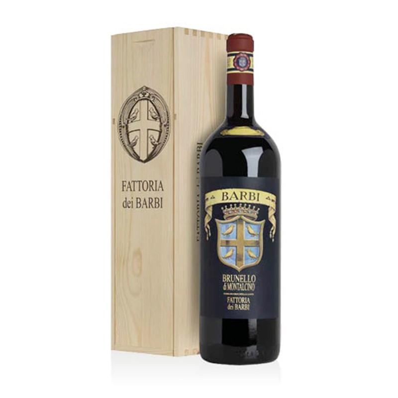 Brunello di Montalcino DOCG 2017 - Fattoria dei Barbi [Magnum, Cassetta di Legno]