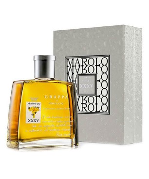 Grappa Marolo Moscato Vendemmia Tardiva XXXV Anniversario - Marolo [0.70 lt, Astucciata]