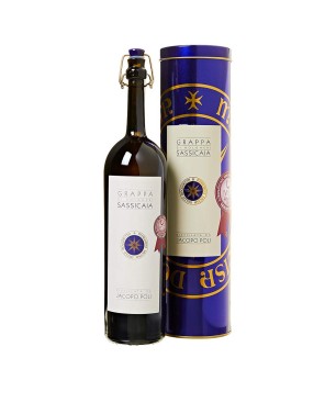 Grappa Sassicaia - Poli [0.50 lt, Astucciata]