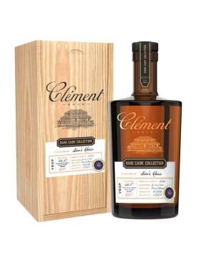 Rhum Clement Rare Cask Sassicaia VSOP - Clement [0.50 lt, Astuccio in Legno]