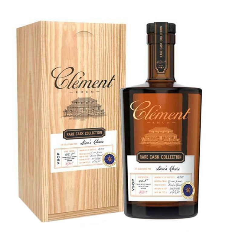 Rhum Clement Rare Cask Sassicaia VSOP - Clement [0.50 lt, Astuccio in Legno]