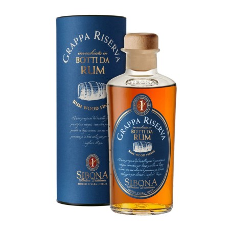 Grappa Sibona Riserva Affinata in Botti da Rum - Distilleria Sibona [0.50 lt]