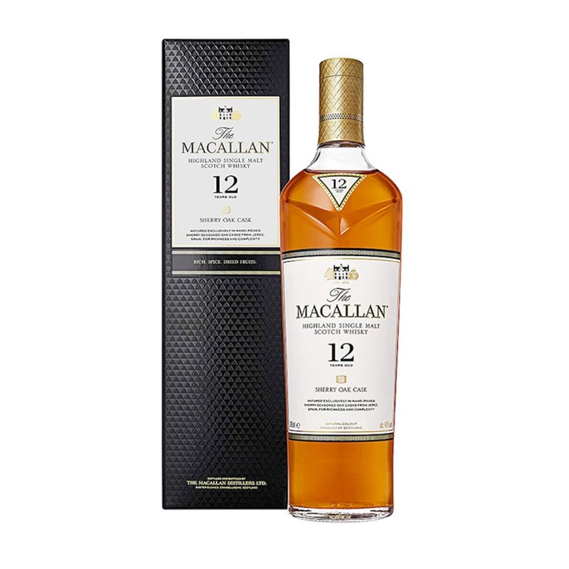 Whisky Macallan 12 Anni Sherry Oak Cask [0.70 lt, Astucciato]