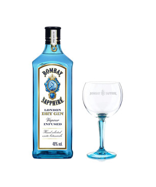 Gin Bombay Sapphire - Bombay Sapphire [0.70 lt] + Baloon in OMAGGIO