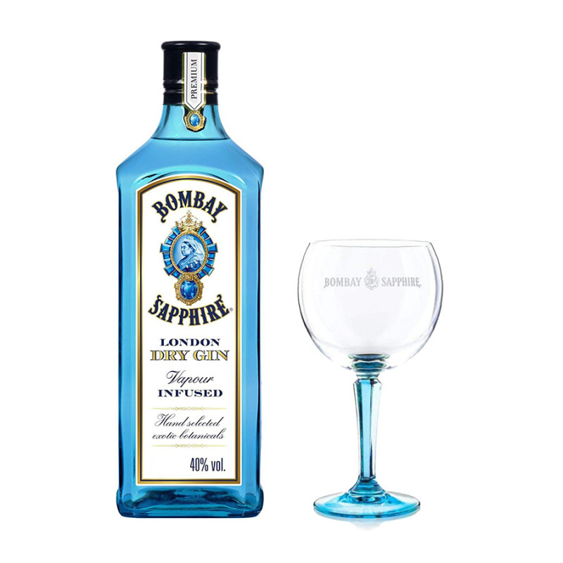 Gin Bombay Sapphire - Bombay Sapphire [0.70 lt] + Baloon in OMAGGIO