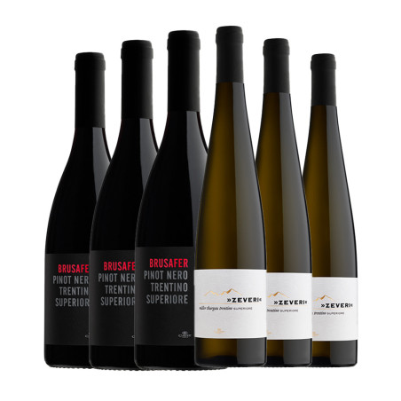 Pinot Nero Brusafer [3 bot.] + Müller Thurgau Zeveri [3 bot.] - Cavit