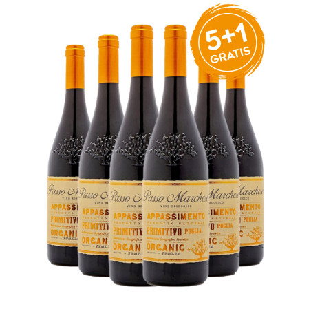 Primitivo BIO Organic Salento IGP Appassimento Passo Marchese - Paolo Leo [5+1 gratis]