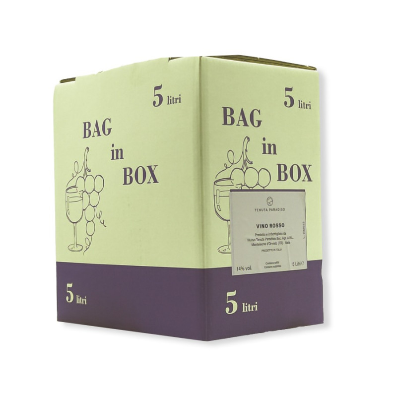 Vino Rosso - Nuova Tenuta Paradiso [Bag in Box 5 Lt]