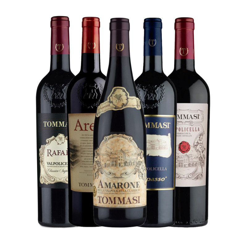 Amarone + Ripasso + Rafael + Arele + Valpolicella Classico - Tommasi [6 bot.]