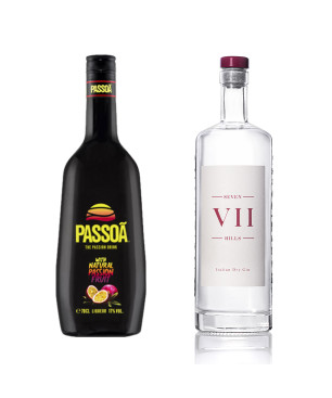 Passoa Fizz - Passoa + Gin Seven Hills [2 bot.]