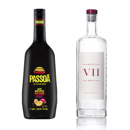 Passoa Fizz - Passoa + Gin Seven Hills [2 bot.]