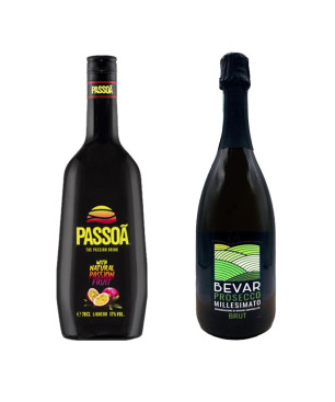 Passoa Spritz - Passoa + Prosecco Brut Bevar [2 bot.]