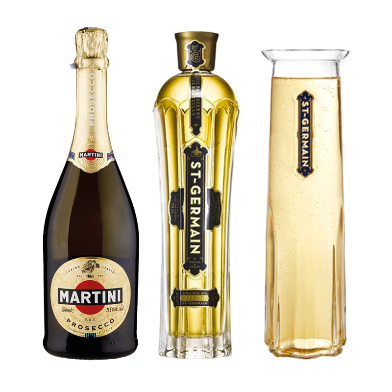 St-Germain e Prosecco Martini con Caraffa in Omaggio