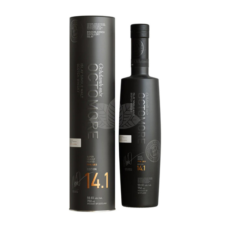 Whisky Scotch Octomore 14.1 Bruichladdich  [0.70 lt, Astucciato]