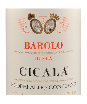 Barolo Bussia DOCG Cicala 2019 - Aldo Conterno