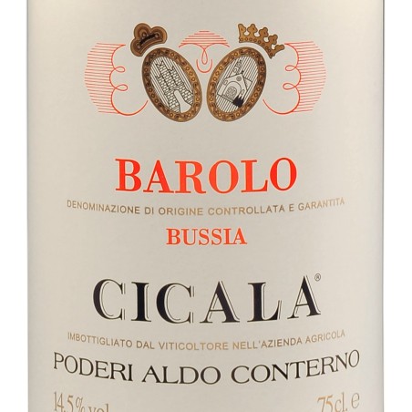 Barolo Bussia DOCG Cicala 2019 - Aldo Conterno