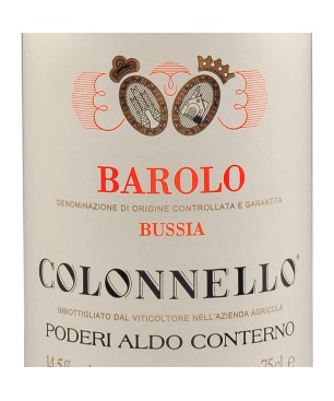 Barolo Bussia DOCG Colonnello 2019 - Aldo Conterno