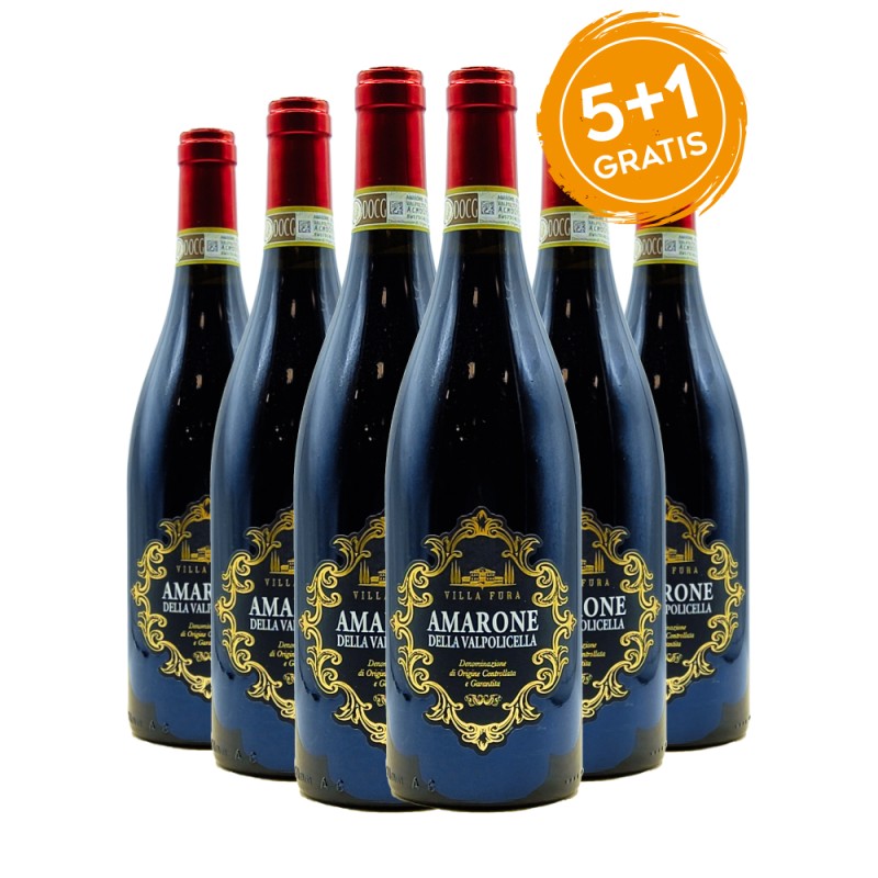 Amarone della Valpolicella DOCG 2020 - Villa Fura [5+1 Gratis]