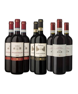 Chianti, Rosso e Nobile di Montepulciano - Fattoria del Cerro [8 Bot.]