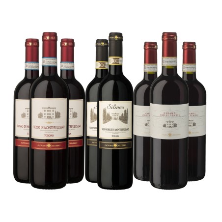 Chianti, Rosso e Nobile di Montepulciano - Fattoria del Cerro [8 Bot.]