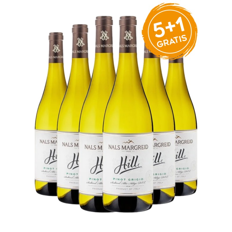 Pinot Grigio Alto Adige DOC Hill 2022 - Nals Margreid [5+1 Gratis]