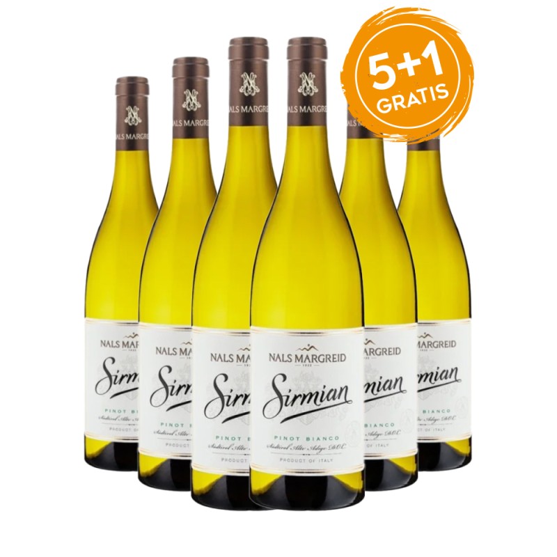 Pinot Bianco Alto Adige DOC Berg 2022 - Nals Margreid [5+1 Gratis]