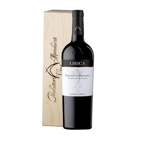 Primitivo di Manduria DOC Lirica 2021 - Produttori di Manduria [Magnum, Cassetta di Legno]