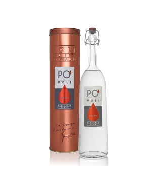 Grappa Po' Di Poli Merlot Secca - Poli [0.70 lt, Astucciata]