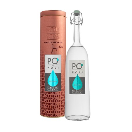 Grappa Po Di Poli Pinot Elegante - Poli [0.70 lt, Astucciata]