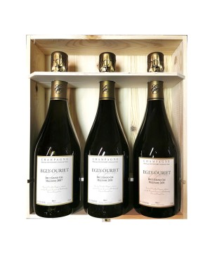 Champagne Brut Grand Cru Millesimè 2007 | 2008 | 2009 - Egly-Ouriet [Verticale 3 bt. in Cassa di Legno]