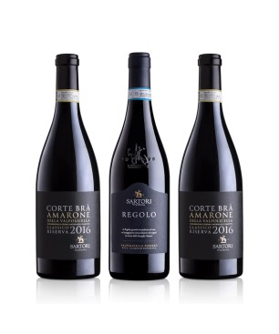 Amarone Riserva e Valpolicella Ripasso BOX - Sartori [3 bot.]