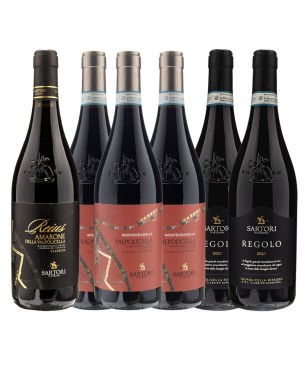 Amarone, Ripasso e Valpolicella BOX - Sartori [6 bot.]