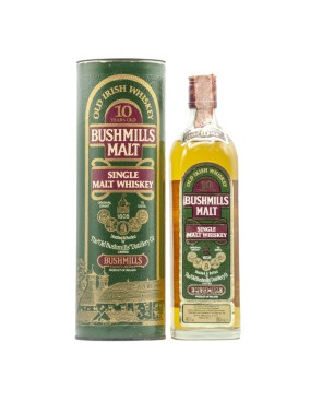 Whiskey Bushmills 10 Year Old Single Malt 1980s - Bushmills [Astuccio Originale]