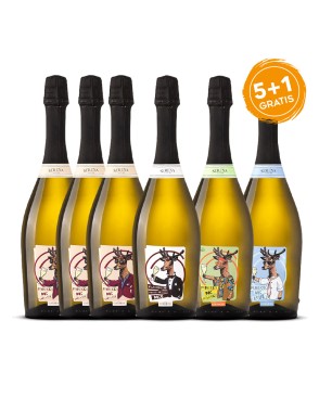 Prosecco BOX The Deer - Costaross [5+1 Gratis]