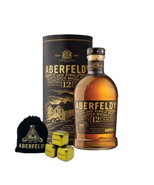 Whisky Aberfeldy 12 years old Single Malt Scotch - Aberfeldy [0.70 Lt, Astucciato]