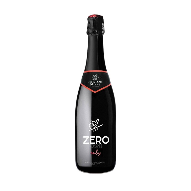 Spumante Zero Zero Ruby Alcohol Free - Cipriani