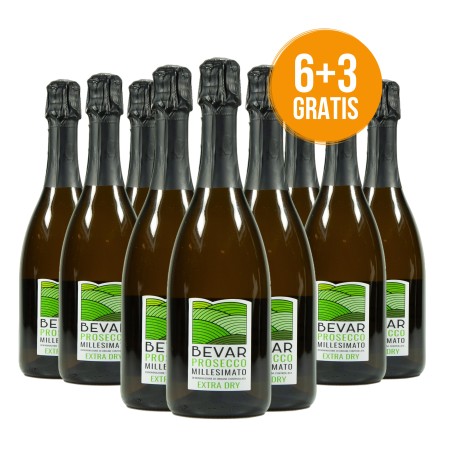 Prosecco DOC Extra Dry Millesimato - Bevar [6+3 Gratis]