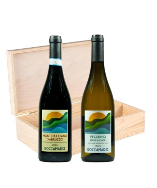 Montepulciano e Pecorino - Roccamarsi [2 bot in Cassetta di Legno]