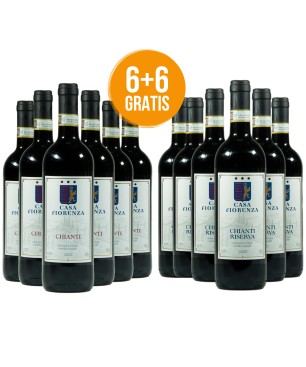 Chianti Riserva DOCG - Casa Fiorenza [6 bot. + 6 Omaggio]