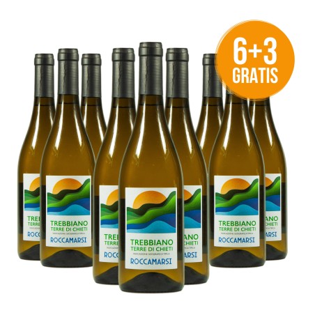 Trebbiano Terre di Chieti IGT 2023 - Roccamarsi [6+3 Gratis]