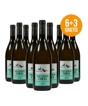 Sauvignon Friuli DOC 2021 - Borgo Tulias [6+3 Gratis]