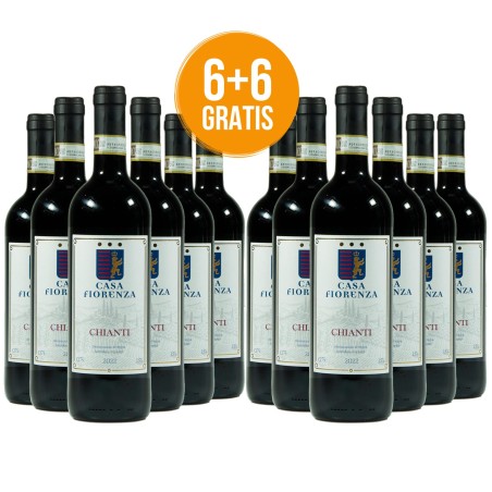 Chianti DOCG - Casa Fiorenza [6 bot. + 6 Omaggio]