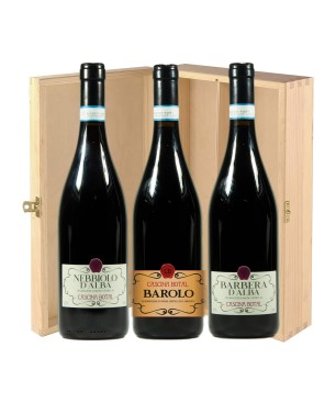 Nebbiolo, Barolo e Barbera – Cascina Botal [3 x bott. in Cassetta di legno]